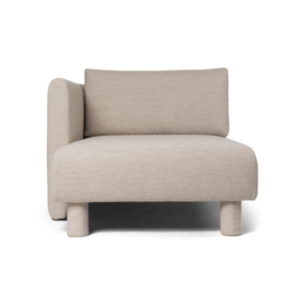 ferm LIVING | Dase Modular Sofa |Chaise Longue Module | Left Hand