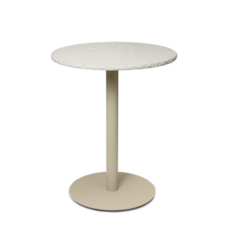 ferm LIVING Mineral Café Table - Bianco Curia/Cashmere