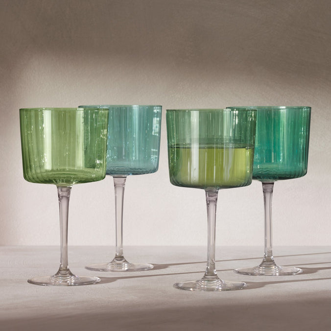 LSA Gems Wine Glass 250ml, Set of 4