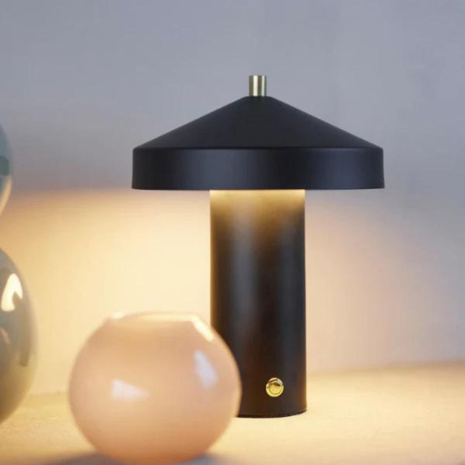 Hatto Cordless Table Lamp LED, Black by Oyoy Living Design