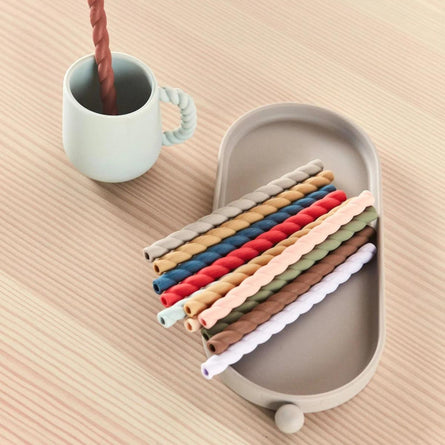 Mellow Silicone Straw 6 Pack by Oyoy Living Design