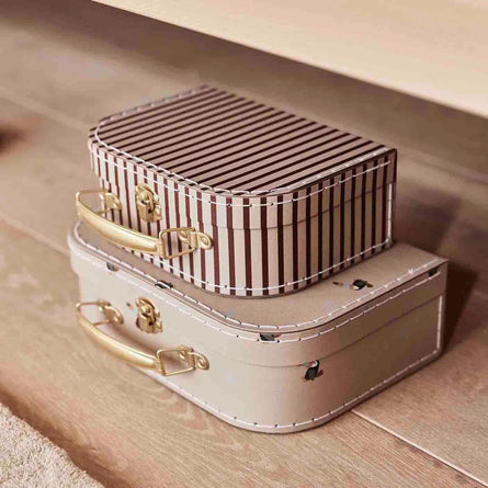 Mini Suitcase Toucan & Stripe, Set of 2 by Oyoy Living Design