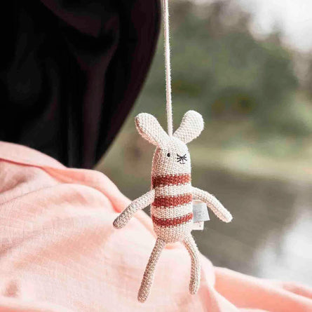 Musetti Mouse Pram Toy Clip by Oyoy Living Design