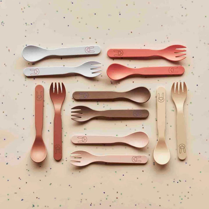 Pullo Toddler Fork & Spoon Cutlery Set by Oyoy Living Design