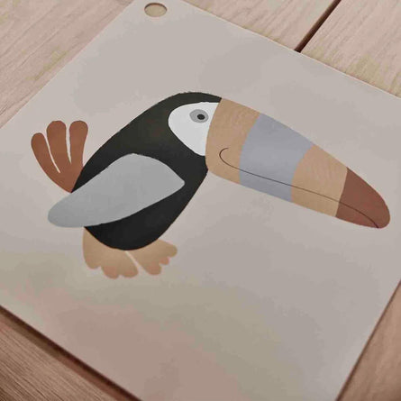 Toucan Placemat, Clay by Oyoy Living Design