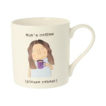 Rosie Made A Thing | Mum's Coffee Quite Big Mug | 350ml | Bone china