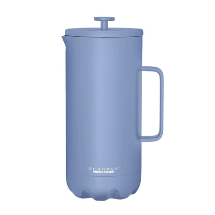 SCANPAN | TO GO French Press Coffee Pot | Airy Blue | 1L | 8 Cups