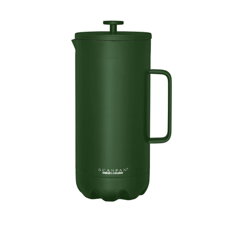 SCANPAN | TO GO French Press Coffee Pot | Forest Green | 1L | 8 Cups