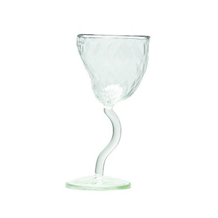 Seletti Classics on Acid Wine Glass Diamonds, H19.5cm
