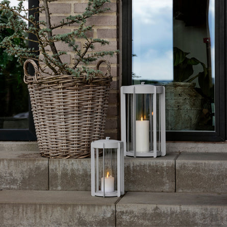 Zone Denmark | Firefly Lantern for Candles | Soft Grey