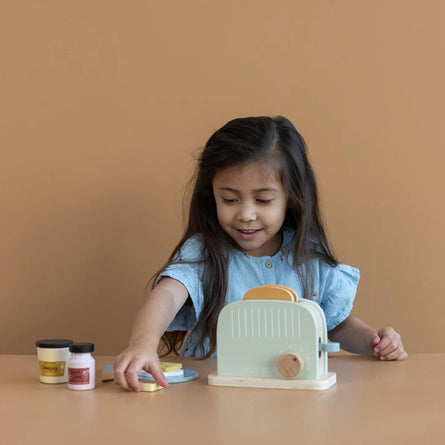 Little Dutch Children'sWooden Toaster Set