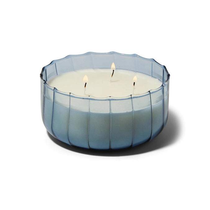 Paddywax Ripple Glass Candle 340g