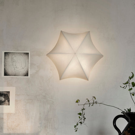 ferm LIVING Poem Ceiling/Wall Lamp - White/Cashmere