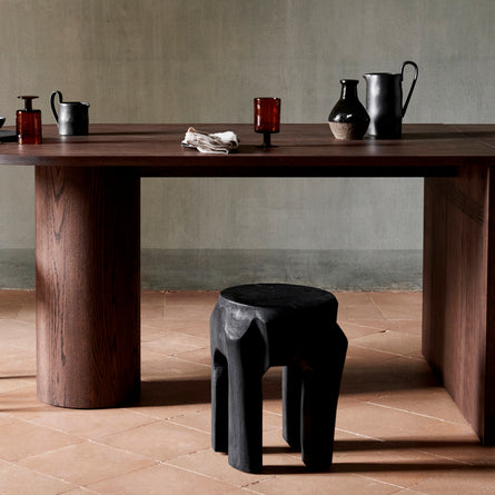 ferm LIVING Root Stool - Black Stained