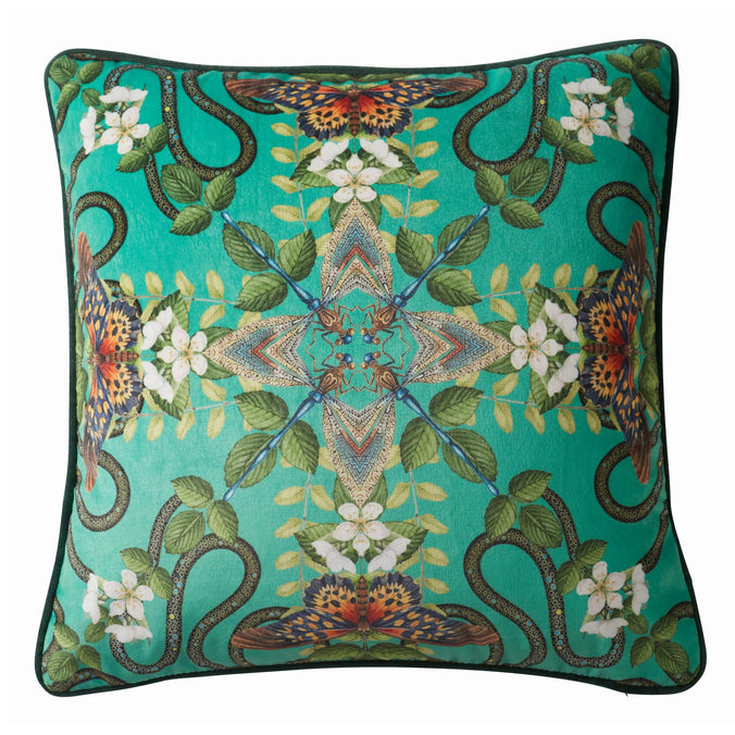 Wedgwood Emerald Forest Cushion, 43x43cm