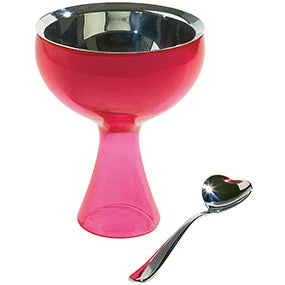 Alessi Big Love Bowl and Spoon