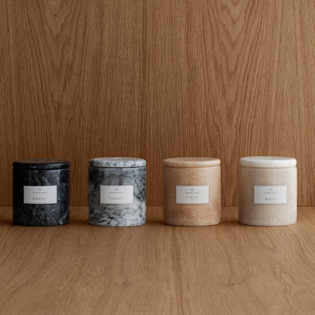 Blomus Frable Large Marble Scented Candles & Refills