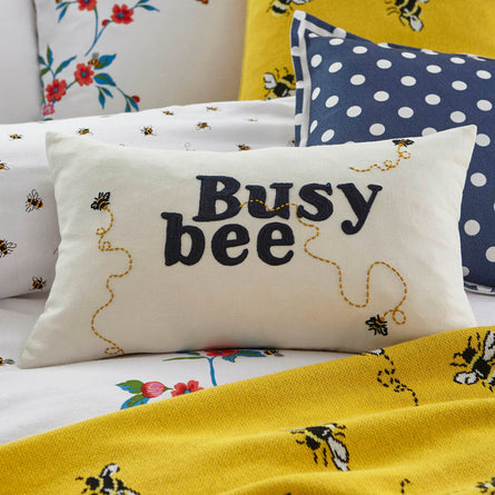 Cath Kidston Busy Bee Cushion, 30x50cm