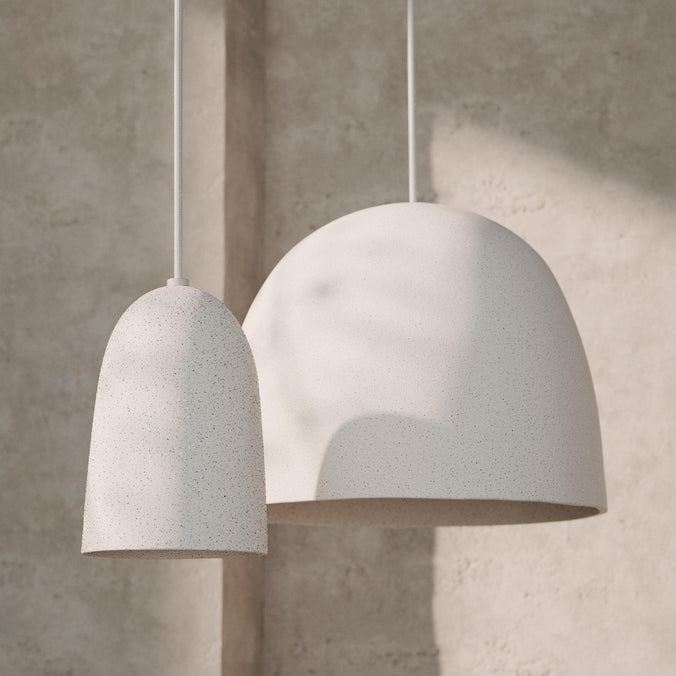 ferm LIVING Speckle Pendant Lamp Shade, Off-White