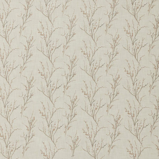 Laura Ashley Pussy Willow Embroidery Blush Pink Fabric