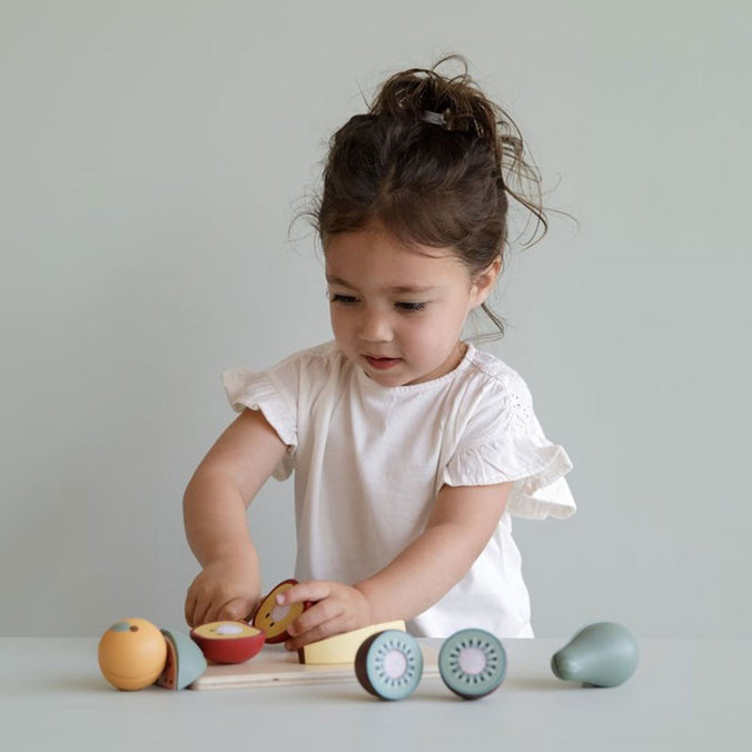 Little Dutch Wooden Children's Toy Cutting Fruit