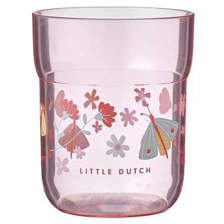 Mepal x Little Dutch Flowers & Butterflies Mio Children's Glass, 250ml