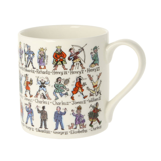 Mclaggan & Co | Picturemaps | Mclaggan Smith Mugs Kings & Queens Mug (Charles III) Mug | 300ml | Bone China