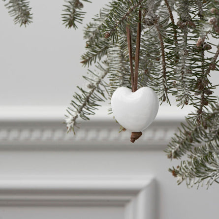 Rosendahl Forest Tales Christmas Tree Ornament, Heart H4.5cm