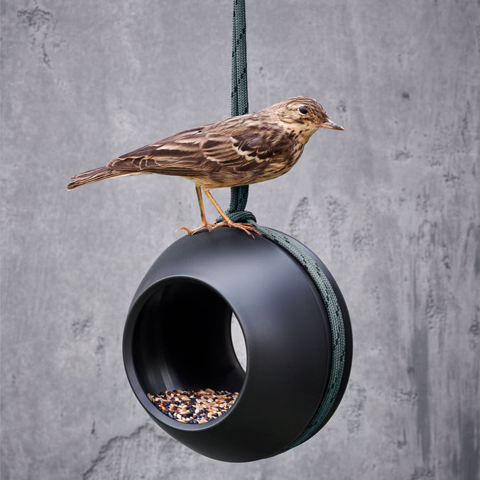 Rosendahl Recycled Birds Feeding Ball, Ø12cm Green
