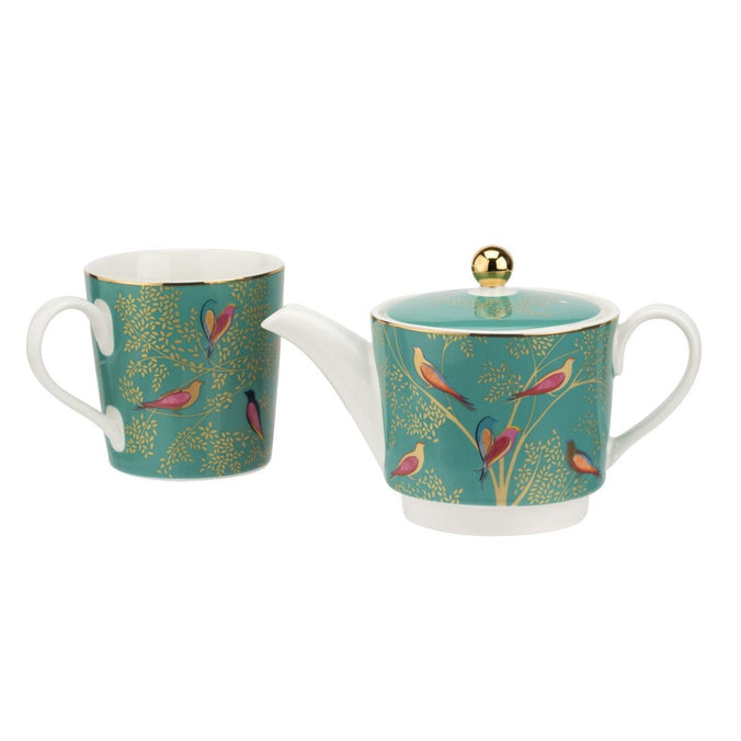 Sara Miller Chelsea Collection Tea for One, Green