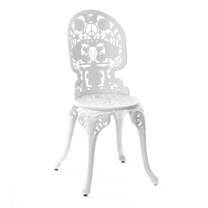 Seletti Industry Collection Aluminium Chair, Ø40x40cm h45/92cm
