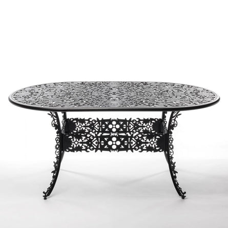 Seletti Industry Collection Aluminium Oval Table 90x152cm h74cm