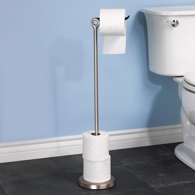 Umbra Tucan Toilet Paper Stand, Nickel