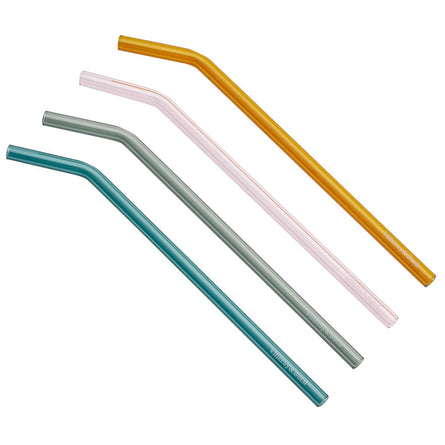 Villeroy & Boch Artesano Glass Reusable Straws, Set of 4